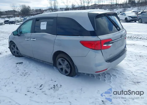2022 Honda Odyssey Ex from USA, damaged, VIN 5FNRL6H51NB052313